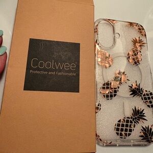 Coolwee brand IPhone 16 standard case, new, magnetic.